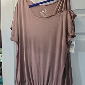 Torrid Women's Soft Dusty Rose Tee
